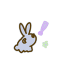 線の気ままに、うさぎ（個別スタンプ：22）