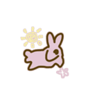 線の気ままに、うさぎ（個別スタンプ：24）