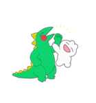 かんちゃんとへんないきもの2（個別スタンプ：22）