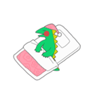かんちゃんとへんないきもの2（個別スタンプ：30）