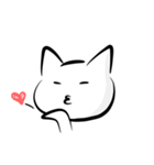 きまぐれねこ。。（個別スタンプ：9）