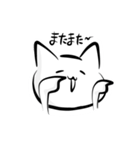 きまぐれねこ。。（個別スタンプ：34）
