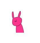 ニコニコうさぎさん（個別スタンプ：2）