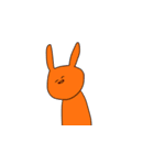 ニコニコうさぎさん（個別スタンプ：4）