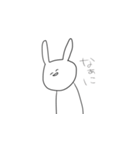 ニコニコうさぎさん（個別スタンプ：21）