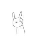 ニコニコうさぎさん（個別スタンプ：24）