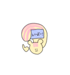 パステル日常アニマル（個別スタンプ：8）
