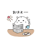 ゆるかわ白ハムスター しらたきちゃん（個別スタンプ：25）
