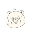 ぼくくまですあせあせ（個別スタンプ：1）