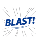 今日が楽しくなる「BLAST」スタンプ（個別スタンプ：9）