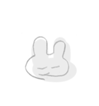 うさぎ君ごめんね（個別スタンプ：4）