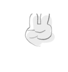 うさぎ君ごめんね（個別スタンプ：6）