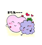 ケーキ大好き！クールくんとボルドーちゃん（個別スタンプ：13）