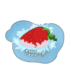 [かわいいイチゴ]ラブリーベリー2 (韓国語)（個別スタンプ：25）
