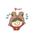 きぐるみたちのスタンプ（個別スタンプ：35）