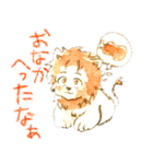 雑なライオンずスタンプ（個別スタンプ：4）