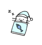 Happy 四角い猫（個別スタンプ：12）