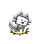Happy 四角い猫（個別スタンプ：20）