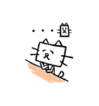 Happy 四角い猫（個別スタンプ：27）