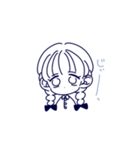 かわいいおんなのこ( ơ ᴗ ơ )（個別スタンプ：4）
