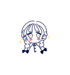 かわいいおんなのこ( ơ ᴗ ơ )（個別スタンプ：7）