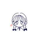 かわいいおんなのこ( ơ ᴗ ơ )（個別スタンプ：9）