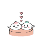 ぷりぷり 餃子カップル（個別スタンプ：23）