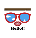 Red Glasses Club（個別スタンプ：2）