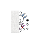 ウサねずの日常スタンプ（個別スタンプ：4）