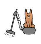 犬 頼み事（個別スタンプ：7）
