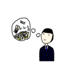 ブラック企業の社畜さん（個別スタンプ：25）