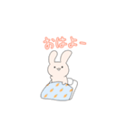 ただのうさぎのスタンプ（個別スタンプ：6）
