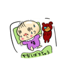赤ちゃんとクマ 時々ビーグル（個別スタンプ：18）