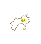 地図と似顔絵と好きなもの（個別スタンプ：2）