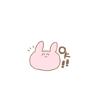 うさぎとねこ、ときどきくまのスタンプ（個別スタンプ：2）