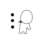 ホワイトグミ男（個別スタンプ：23）