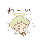天使のルシ君あいさつスタンプ（個別スタンプ：2）