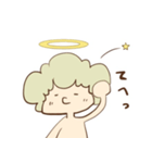 天使のルシ君あいさつスタンプ（個別スタンプ：3）