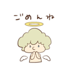 天使のルシ君あいさつスタンプ（個別スタンプ：6）