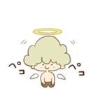 天使のルシ君あいさつスタンプ（個別スタンプ：8）