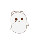ちっともこわくないおばけくん（個別スタンプ：14）