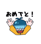 メカクレ少年K君スタンプ（個別スタンプ：14）