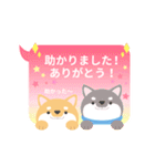 使える柴犬スタンプ -感謝・ありがとう-（個別スタンプ：17）