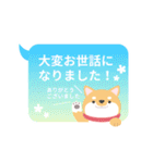 使える柴犬スタンプ -感謝・ありがとう-（個別スタンプ：18）