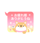 使える柴犬スタンプ -感謝・ありがとう-（個別スタンプ：28）