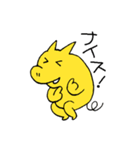 陽気な黄色いブタさん（個別スタンプ：30）