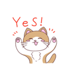 茶白ねこちゃんきなこ（個別スタンプ：11）