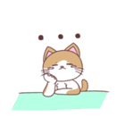 茶白ねこちゃんきなこ（個別スタンプ：14）