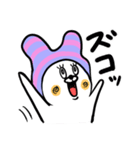ズボンうさっち かわいさ120％基本編（個別スタンプ：35）