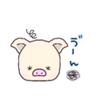 ぷぅちり 桃ver.（個別スタンプ：15）